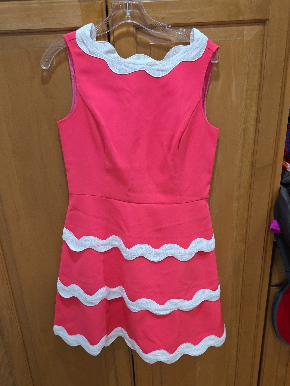 Sail to Sable Pink Ric Rac Dress, a sleeveless fit-and-flare mini Dress